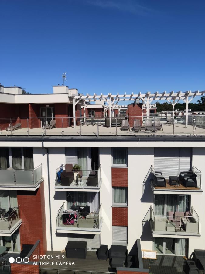 Apartament Szafir W Budynku Basenowym Morska Klifowa Rewal Exterior foto